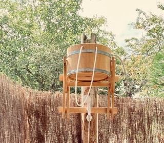 La douche en plein air